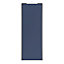 Porte de placard coulissante bleu profil gris GoodHome Arius H. 248,5 x L. 92.2 cm + amortisseurs