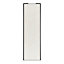 Porte de placard coulissante bois nordique profil gris GoodHome Arius H. 248,5 x L. 77.2 cm + amortisseurs