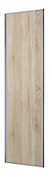 Porte de placard coulissante chêne clair Form Valla 62,2 x 247,5 cm