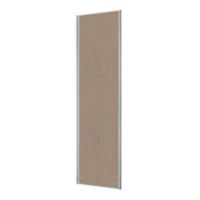 Porte de placard coulissante décor chêne grisé Form Valla 62,2 x 247,5 cm