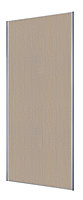 Porte de placard coulissante décor chêne gris Form Valla 92,2 x 247,5 cm