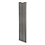 Porte de placard coulissante effet chêne grisé avec cadre gris GoodHome Arius H. 248,5 x L. 62.2 cm