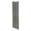 Porte de placard coulissante effet chêne grisé avec cadre gris GoodHome Arius H. 248,5 x L. 77.2 cm