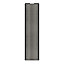 Porte de placard coulissante effet chêne grisé avec cadre noir GoodHome Arius H. 248,5 x L. 62.2 cm