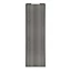 Porte de placard coulissante effet chêne grisé profil gris GoodHome Arius H. 248,5 x L. 77.2 cm + amortisseurs