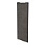 Porte de placard coulissante gris antique avec cadre noir GoodHome Arius H. 248,5 x L. 92.2 cm