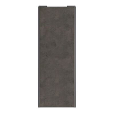 Porte de placard coulissante gris antique profil gris GoodHome Arius H. 248,5 x L. 92.2 cm + amortisseurs