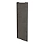 Porte de placard coulissante gris antique profil noir GoodHome Arius H. 248,5 x L. 92.2 cm + amortisseurs