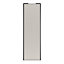 Porte de placard coulissante gris clair mat profil gris GoodHome Arius H. 248,5 x L. 77.2 cm + amortisseurs