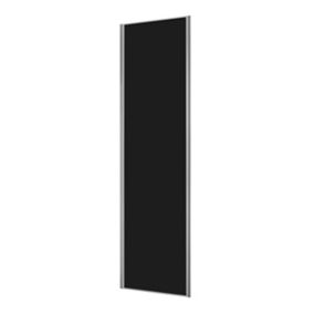 Porte de placard coulissante grise anthracite Form Valla 92,2 x 247,5 cm