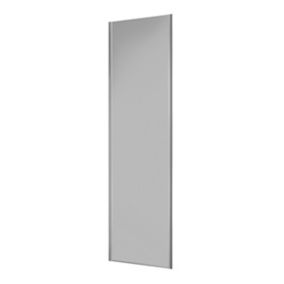 Porte de placard coulissante grise galet Form Valla 62,2 x 247,5 cm