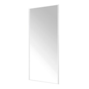 Porte de placard coulissante miroir blanc Form Valla 92,2 x 247,5 cm