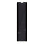 Porte de placard coulissante noir avec cadre noir GoodHome Arius H. 248,5 x L. 62.2 cm