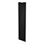 Porte de placard coulissante noir mat profil noir GoodHome Arius H. 248,5 x L. 62.2 cm + amortisseurs