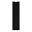 Porte de placard coulissante noir mat profil noir GoodHome Arius H. 248,5 x L. 62.2 cm + amortisseurs