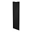 Porte de placard coulissante noir mat profil noir GoodHome Arius H. 248,5 x L. 77.2 cm + amortisseurs