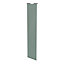 Porte de placard coulissante vert de gris avec cadre blanc GoodHome Arius H. 248,5 x L. 62.2 cm