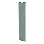 Porte de placard coulissante vert de gris profil gris GoodHome Arius H. 248,5 x L. 62.2 cm + amortisseurs