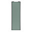 Porte de placard coulissante vert de gris profil gris GoodHome Arius H. 248,5 x L. 77.2 cm + amortisseurs