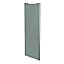 Porte de placard coulissante vert de gris profil gris GoodHome Arius H. 248,5 x L. 92.2 cm + amortisseurs