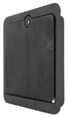 Porte de ramonage de cheminée en fonte noir 160 x 200 mm DMO