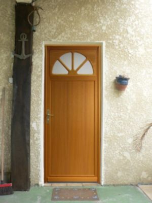 Porte De Service Bois Vitrée Pixos, H200 X L80 Côte Tableau, P.droit ...