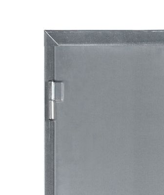 Porte de service isolée métal 80 x h.200 cm réversible