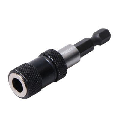 Porte-embout en acier 60 mm Erbauer noir