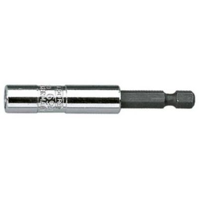 Porte-embouts Gedore 699 60 mm 1/4 (6,3 mm) - support magnétique, finition chromée brunie