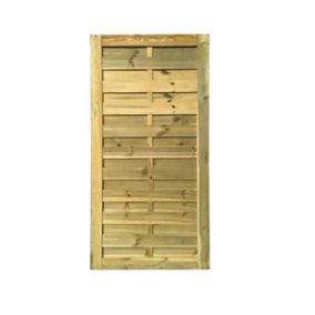 Porte en bois Blooma Douro verte 90 x h.180 cm