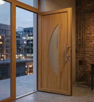 Porte en  PVC 1401  ZAGI Chêne dorée