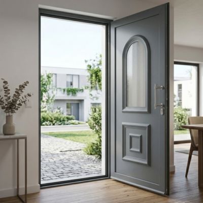 Porte en PVC 1436   VENCO Gris anthracite RAL 7016