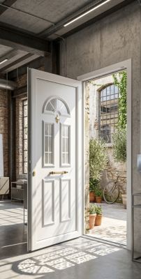 Porte en PVC 1820    ARCHE Blanc RAL 9016