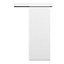 Porte Exmoor blanc 83 cm + système coulissant Oléni
