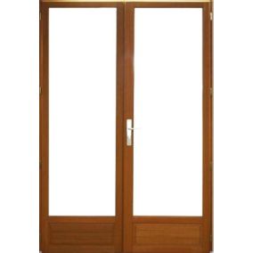 Porte Fenetre Bois 2 Vantaux H215 X L140 Cotes Tableau Gd Menuiseries