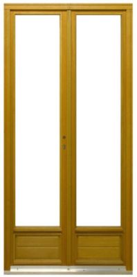 porte Fenetre Bois 2 Vantaux H215 X L140 Cotes Tableau Gd Menuiseries