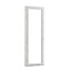 Porte fenêtre PVC 1 vantail tirant GoodHome blanc - l.80 x h.205 cm, tirant gauche