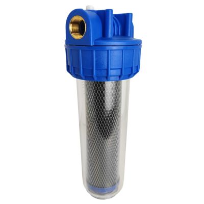 Double porte filtre à eau 93/4 - 20/27F avec cartouche 20µm Polyphosphate