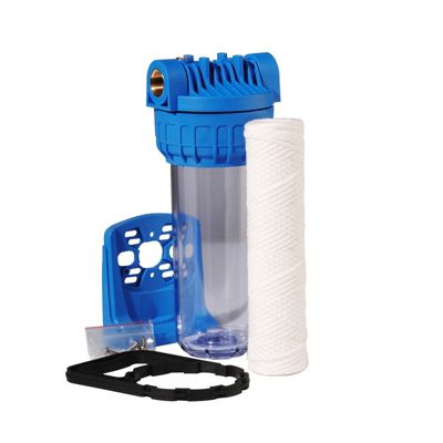 FILTRIACQUAITALIA Conteneur pour Filtres Cartouche D'eau 10 Pouces Attaque 3/4 Pouce