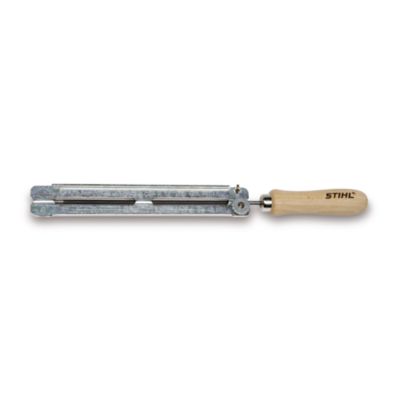 Porte-lime 2 en 1 Stihl pour chaînes de tronçonneuse 3/8"P