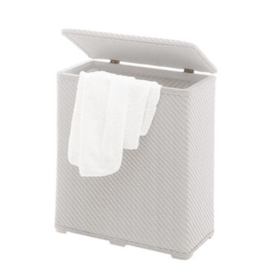 Porte-Linge De Bain Blanc 70Lt Robinia De Kiamami Valentina