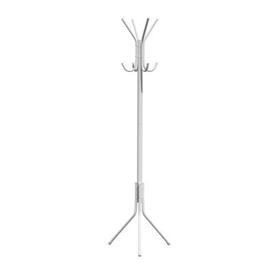 Porte-manteau à poser Ara blanc 8 têtes