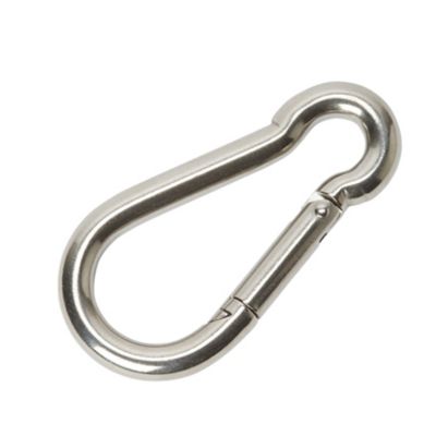 Porte-mousqueton type pompier Diall 10 cm
