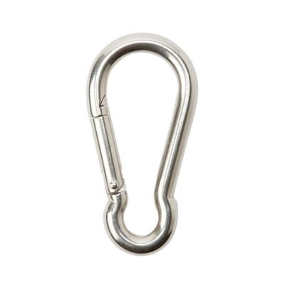 Porte-mousqueton type pompier Diall 10 cm