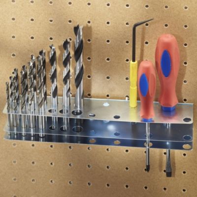 Porte outils Mottez pour 23 tournevis/forets montage sur panneau perforé