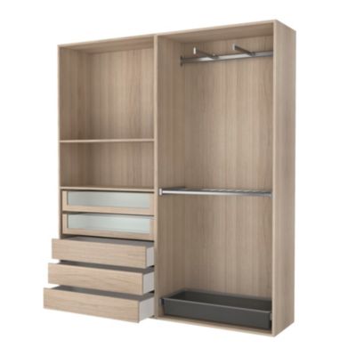Porte-pantalons coulissant acier gris Atomia L. 96,4 cm x P. 40 cm GoodHome