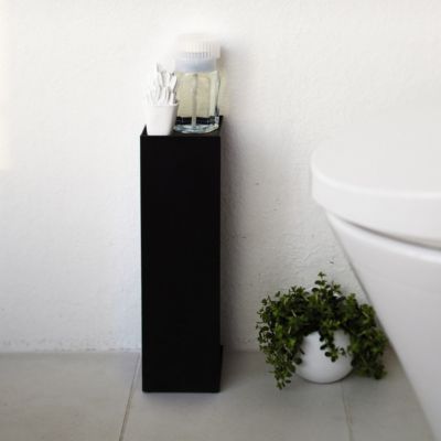 Porte papier toilette en métal - H38,5 cm