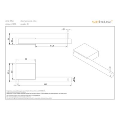 Porte-papier toilette carré pivotant à double poteau, porte-rouleau