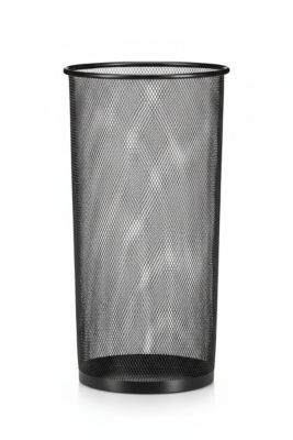 Porte-parapluies en metal 50 cm noir metal metal Helloshop26