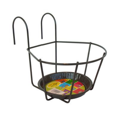 Porte-Pot Gris ø16 cm en fer Jardifer